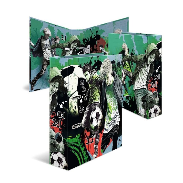 Produktbild: Herma Ordner Street Soccer DIN A4, Breite 70mm, 1 St&uuml;ck