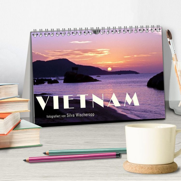 Produktbild: VIETNAM (Tischkalender 2026 DIN A5 quer), CALVENDO Monatskalender
