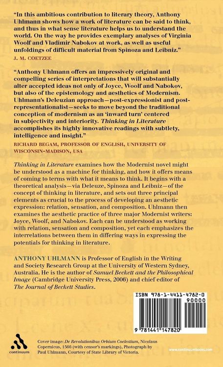 Produktbild: Thinking in Literature