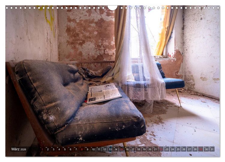 Produktbild: Faszination - Lost Places (Wandkalender 2026 DIN A3 quer), CALVENDO Monatskalender