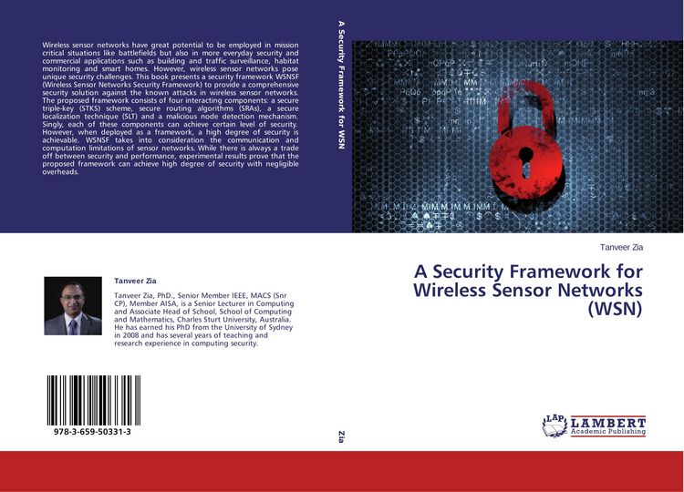 Produktbild: A Security Framework for Wireless Sensor Networks (WSN)