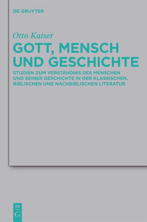 Produktbild: Gott, Mensch und Geschichte