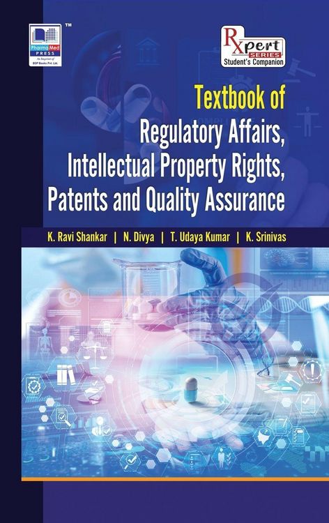 Produktbild: Text Book of Regulatory Affairs, Intellectual Property Rights, Patents and Quality Assurance