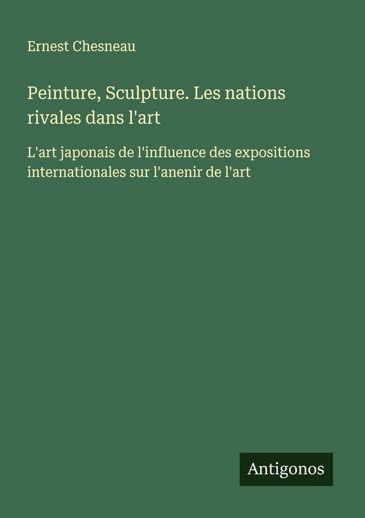 Produktbild: Peinture, Sculpture. Les nations rivales dans l'art