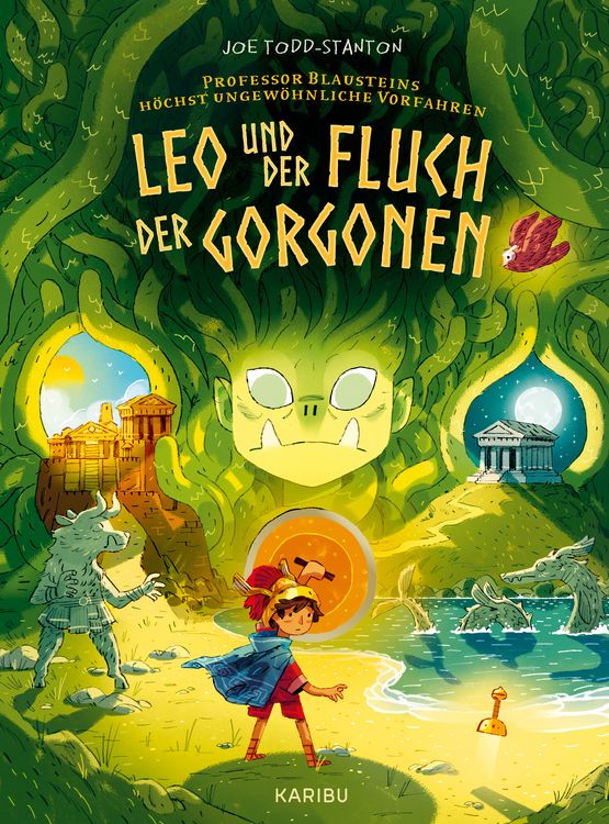 Produktbild: Professor Blausteins h&ouml;chst ungew&ouml;hnliche Vorfahren (Band 2) &ndash; Leo und der Fluch der Gorgonen