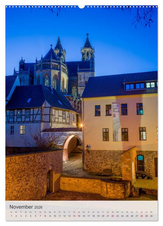 Produktbild: Magdeburg - Liebenswerte Stadt an der Elbe (Wandkalender 2026 DIN A2 hoch), CALVENDO Monatskalender