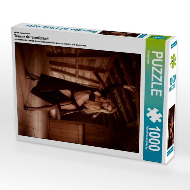 Produktbild: CALVENDO Puzzle Ein Motiv aus dem Kalender Tr&auml;ume der Sinnlichkeit 1000 Teile Puzzle hoch | 1000 Teile Lege-Gr&ouml;&szlig;e 64 &times; 48 cm Foto-Puzzle f&uuml;r gl&uuml;ckliche Stunden