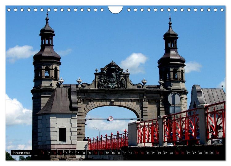 Produktbild: Tilsit - Grenzstadt an der Memel (Wandkalender 2026 DIN A4 quer), CALVENDO Monatskalender