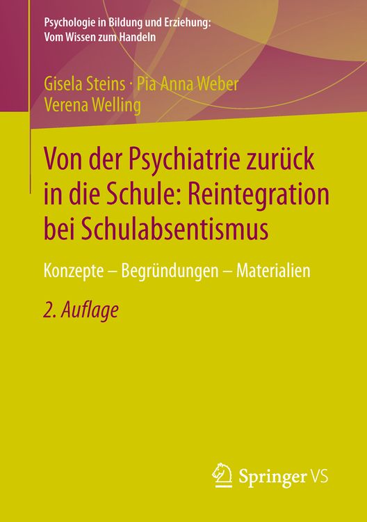 Produktbild: Von der Psychiatrie zur&uuml;ck in die Schule: Reintegration bei Schulabsentismus