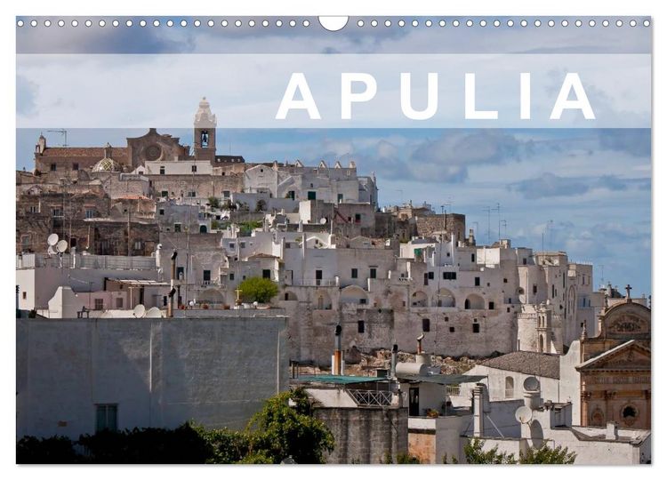 Produktbild: Apulia (Wall Calendar 2026 DIN A3 landscape), CALVENDO 12 Month Wall Calendar