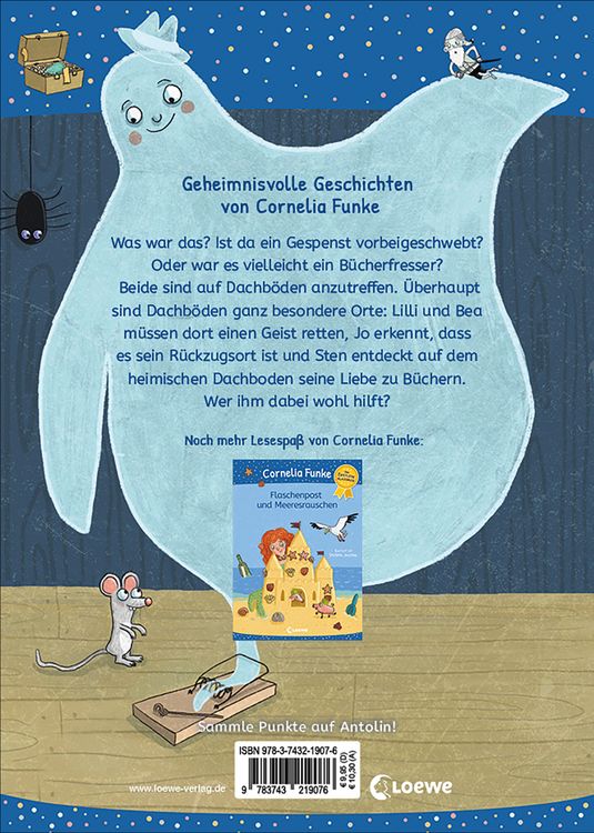 Produktbild: B&uuml;cherfresser und Dachbodengespenster
