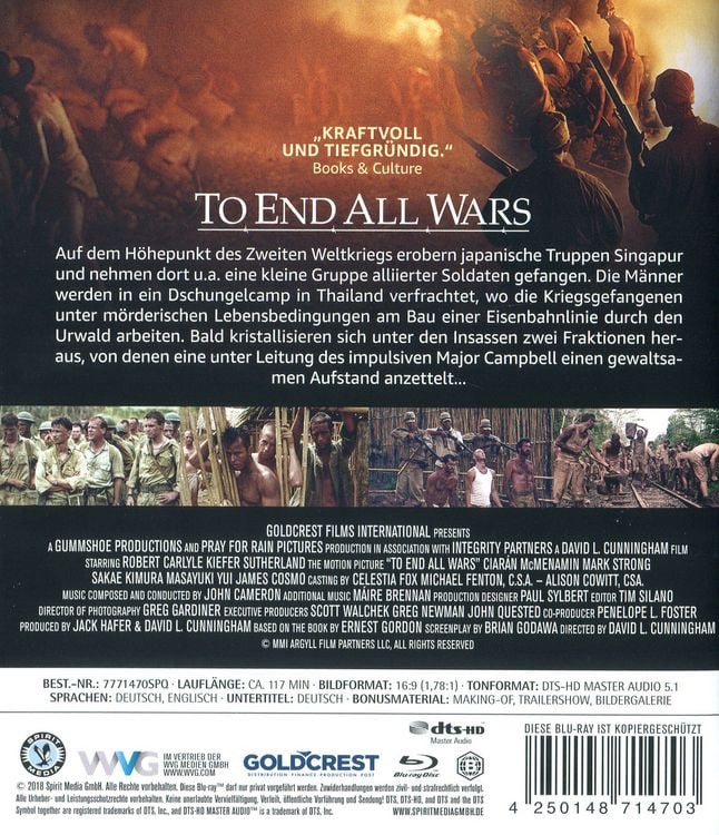 Produktbild: To End All Wars - Gefangen in der H&ouml;lle