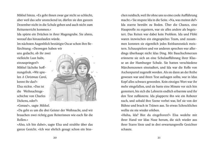 Produktbild: Die Ponys von Lillasund 3. Winterzauber im Stall
