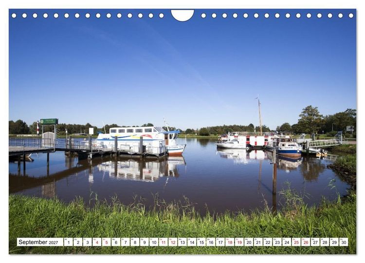 Produktbild: Radland Deutschland - Oldenburger Land (Wandkalender 2027 DIN A4 quer), CALVENDO Monatskalender