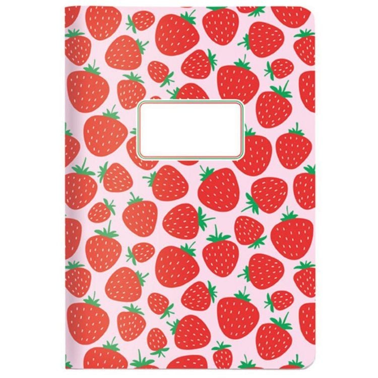 Produktbild: Hefte A5 Pattern Strawberries