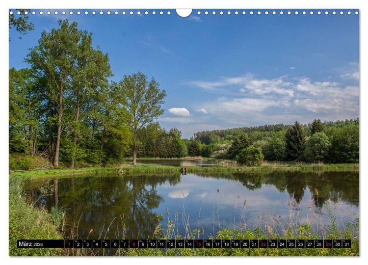 Produktbild: Jakobsweg Steigerwald (Wandkalender 2026 DIN A3 quer), CALVENDO Monatskalender