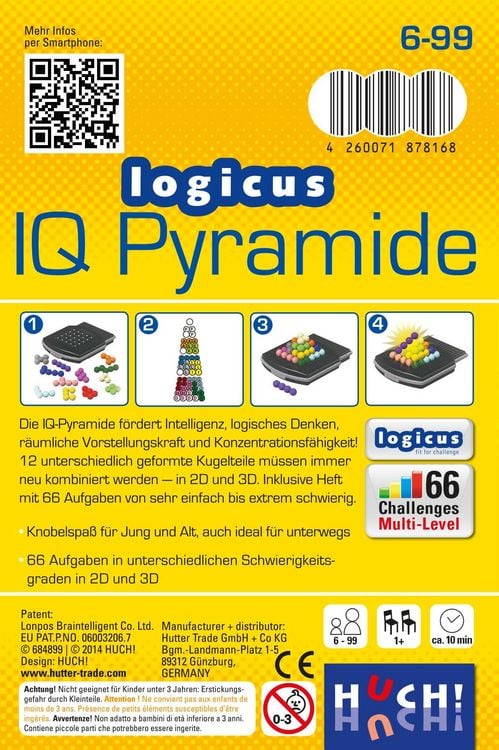 Produktbild: IQ-Pyramide (Spiel)