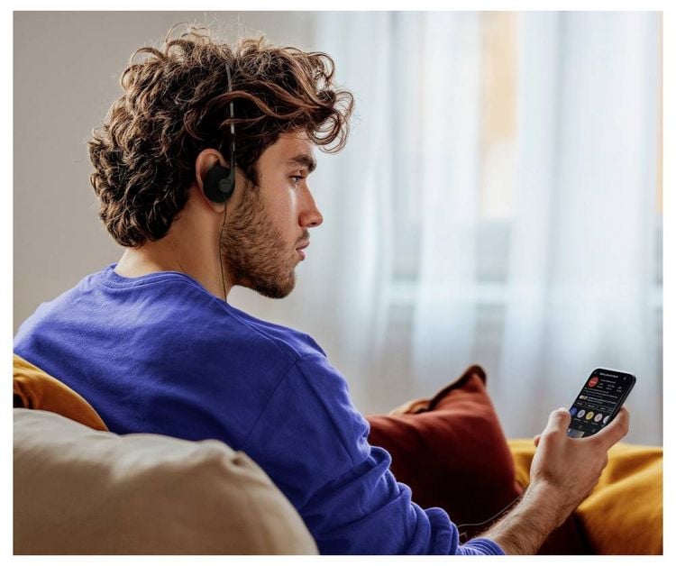 Produktbild: Hama Slight II Over Ear Kopfh&ouml;rer kabelgebunden Stereo Schwarz