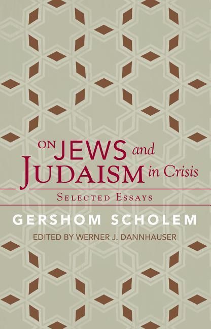 Produktbild: On Jews and Judaism in Crisis