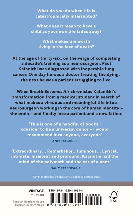 Produktbild: When Breath Becomes Air