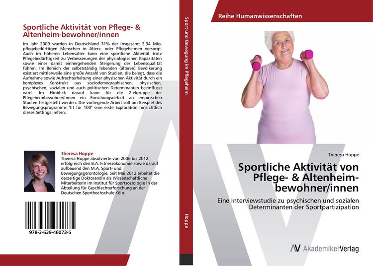 Produktbild: Sportliche Aktivit&auml;t von Pflege- & Altenheim-bewohner/innen