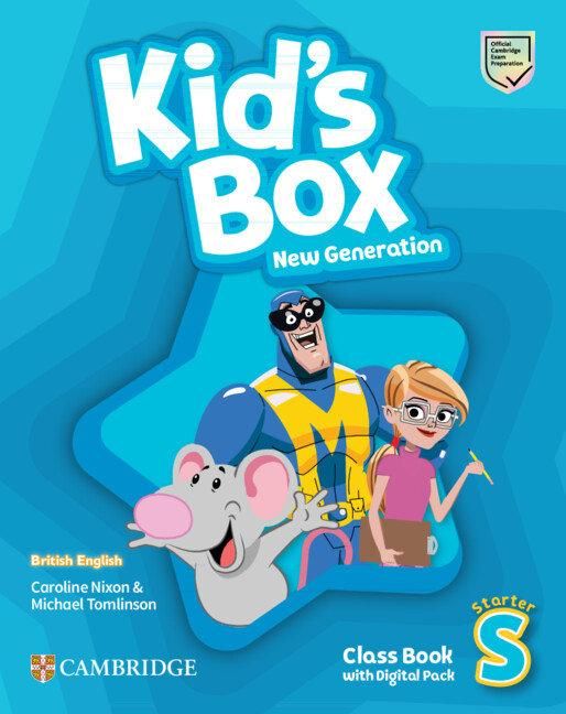 Produktbild: Kid's Box New Generation Starter Class Book with Digital Pack British English