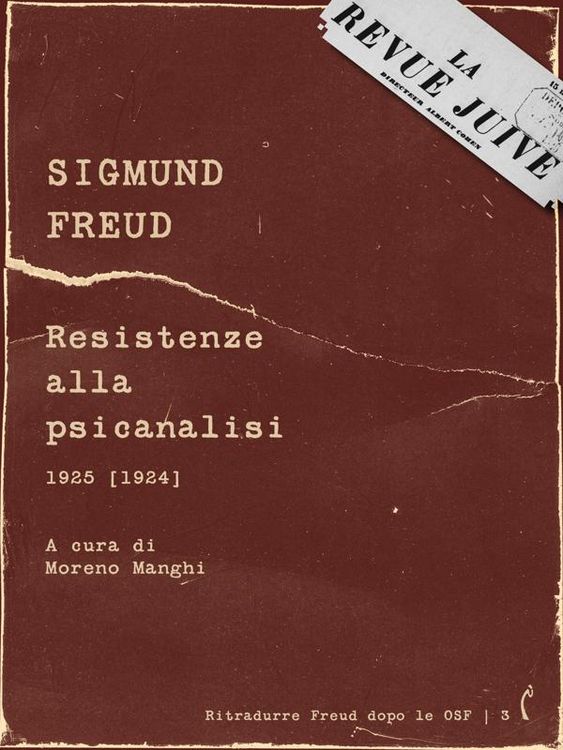 Produktbild: Resistenze alla psicanalisi