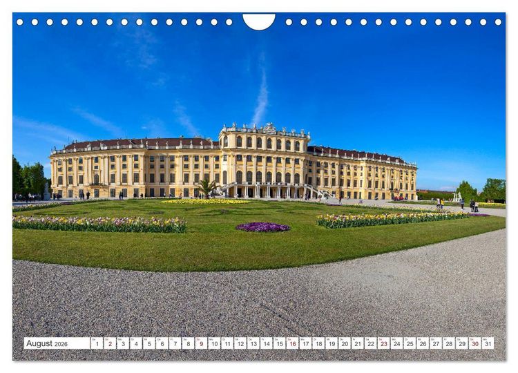 Produktbild: Sch&ouml;ne Gr&uuml;&szlig;e aus Wien (Wandkalender 2026 DIN A4 quer), CALVENDO Monatskalender