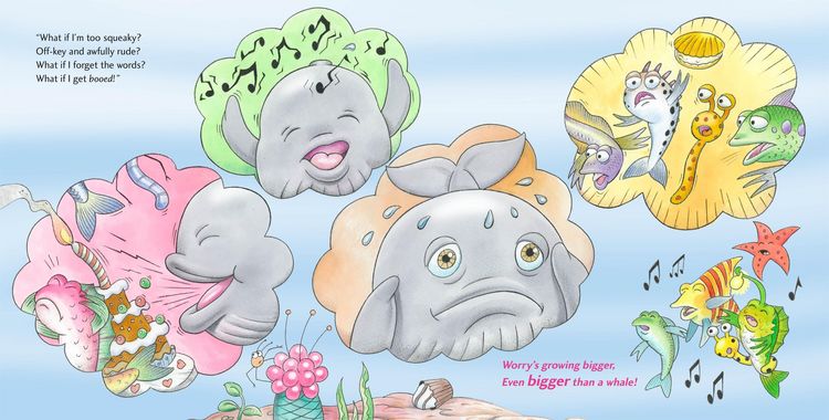 Produktbild: The Pout-Pout Fish and the Worry-Worry Whale