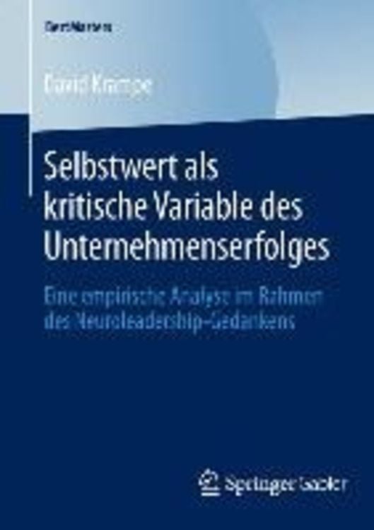 Bild vom Artikel Selbstwert als kritische Variable des Unternehmenserfolges vom Autor David Krampe