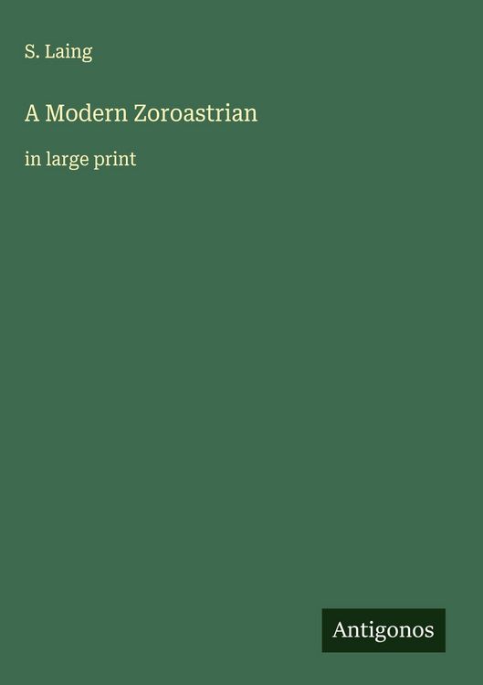 Produktbild: A Modern Zoroastrian