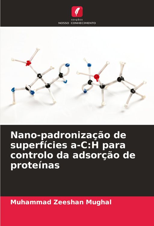 Produktbild: Nano-padroniza&ccedil;&atilde;o de superf&iacute;cies a-C:H para controlo da adsor&ccedil;&atilde;o de prote&iacute;nas