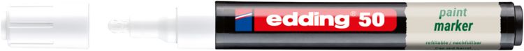 Produktbild: Edding 50 EcoLine 4-50-049 Lackmarker Wei&szlig; 2 mm, 3mm