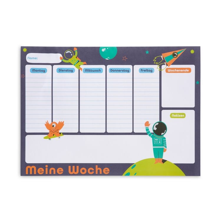 Produktbild: Wochenplaner DIN A3 Space