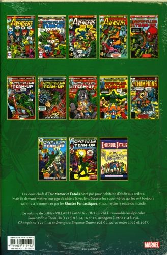 Produktbild: Super-Villain team-up : l'int&eacute;grale