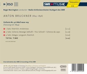 Produktbild: Norrington, R: Sinfonie 9