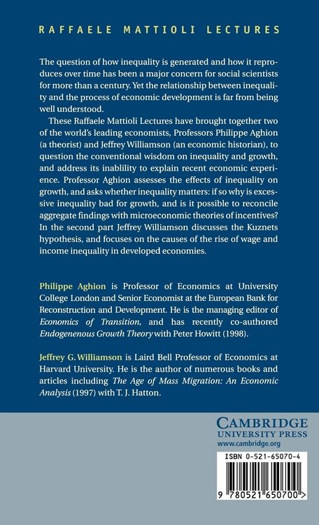 Produktbild: Growth, Inequality, and Globalization