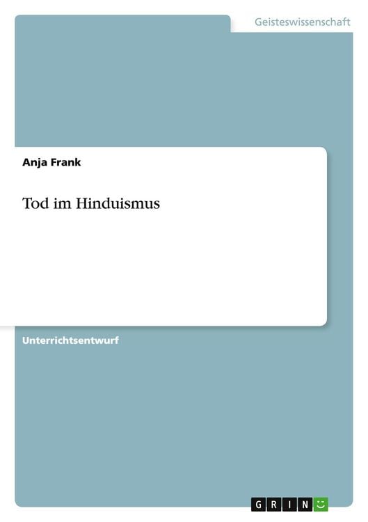Produktbild: Tod im Hinduismus