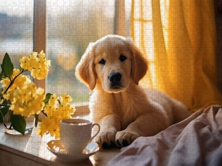 Produktbild: CALVENDO Puzzle Himmlische Kaffee-Symphonie | 2000 Teile Lege-Gr&ouml;&szlig;e 90x67cm Foto-Puzzle f&uuml;r gl&uuml;ckliche Stunden
