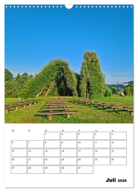 Produktbild: Boizenburg am Elberadweg (Wandkalender 2026 DIN A3 hoch), CALVENDO Monatskalender