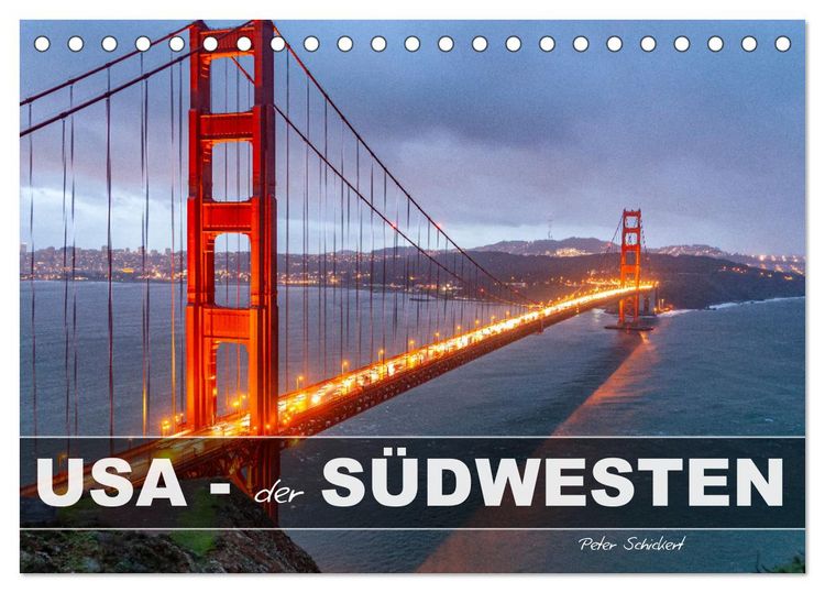 Produktbild: USA - Der S&uuml;dwesten (Tischkalender 2026 DIN A5 quer), CALVENDO Monatskalender