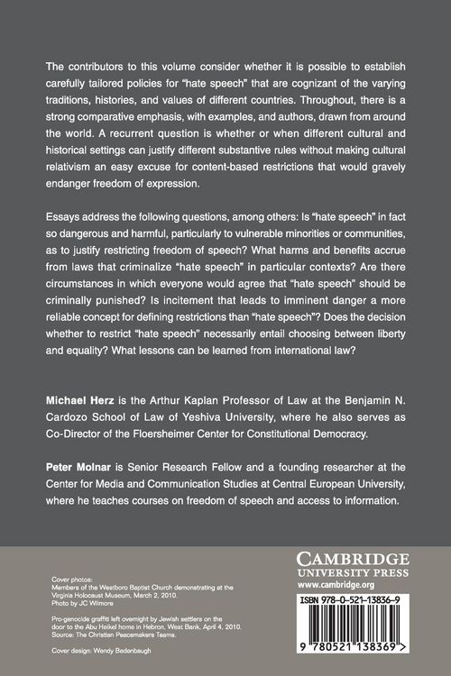 Produktbild: The Content and Context of Hate Speech