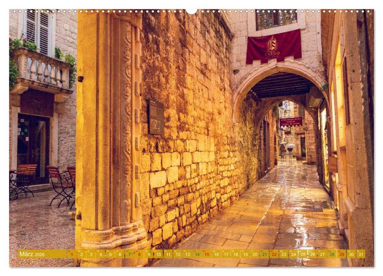 Produktbild: Split - Zauberhafte Perle an der Adriak&uuml;ste Kroatiens (hochwertiger Premium Wandkalender 2026 DIN A2 quer), Kunstdruck in Hochglanz