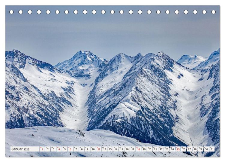 Produktbild: Ein Herz f&uuml;r das Zillertal (Tischkalender 2026 DIN A5 quer), CALVENDO Monatskalender