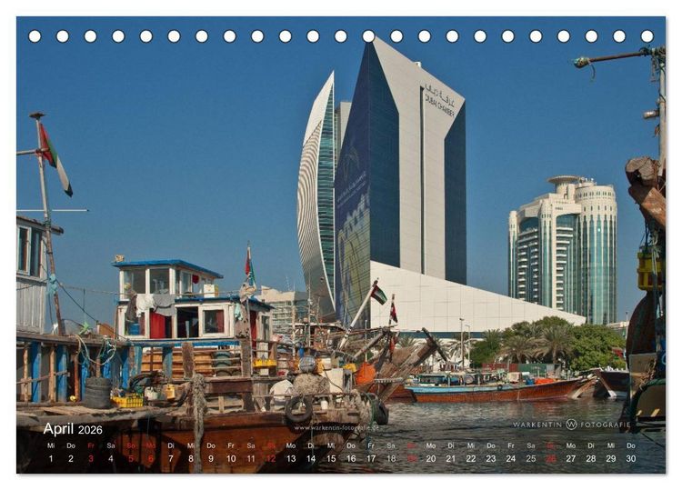 Produktbild: Faszinierendes Dubai (Tischkalender 2026 DIN A5 quer), CALVENDO Monatskalender