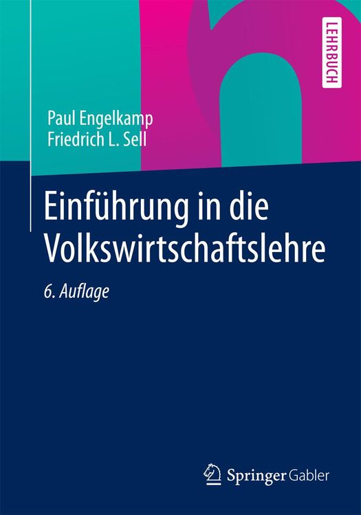 Produktbild: Einf&uuml;hrung in die Volkswirtschaftslehre