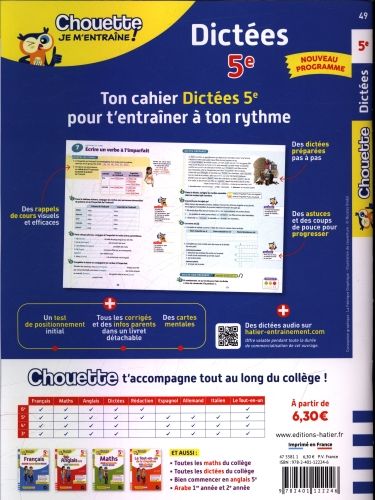 Produktbild: Dict&eacute;es 5e : nouveau programme