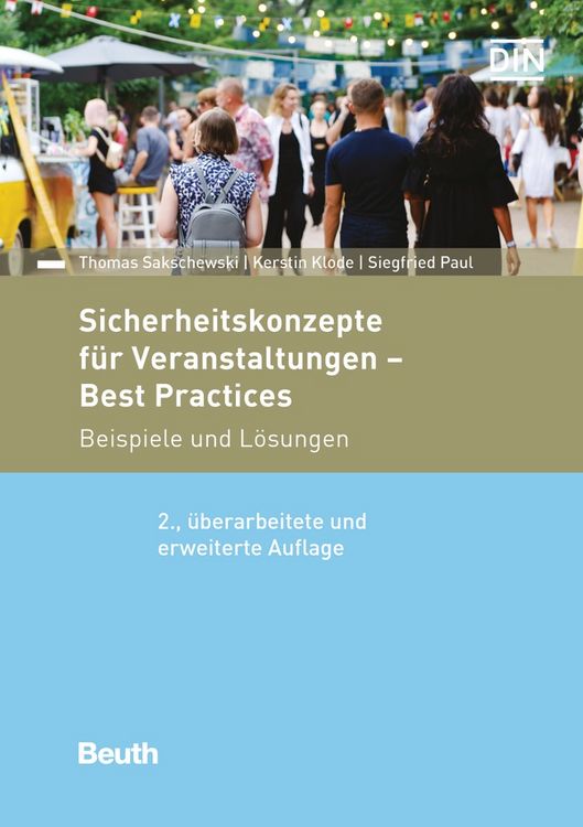 Produktbild: Sicherheitskonzepte f&uuml;r Veranstaltungen - Best Practices