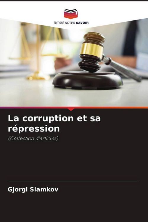 Produktbild: La corruption et sa r&eacute;pression
