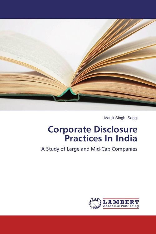 Produktbild: Corporate Disclosure Practices In India